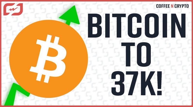 Bitcoin Price Going To $37k! Here’s Why! - Coffee N Crypto LIVE
