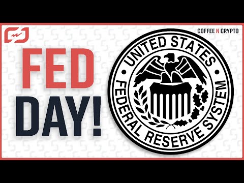 FED FOMC DAY!!! Our Bitcoin Prediction! - Coffee N Crypto LIVE
