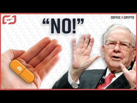 Warren Buffet Refuses To Take His Pill! Bullish Sign For Bitcoin? - Coffee N Crypto LIVE