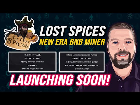The Lost Spices Miner Review / BNB Rewards Miner With New Features